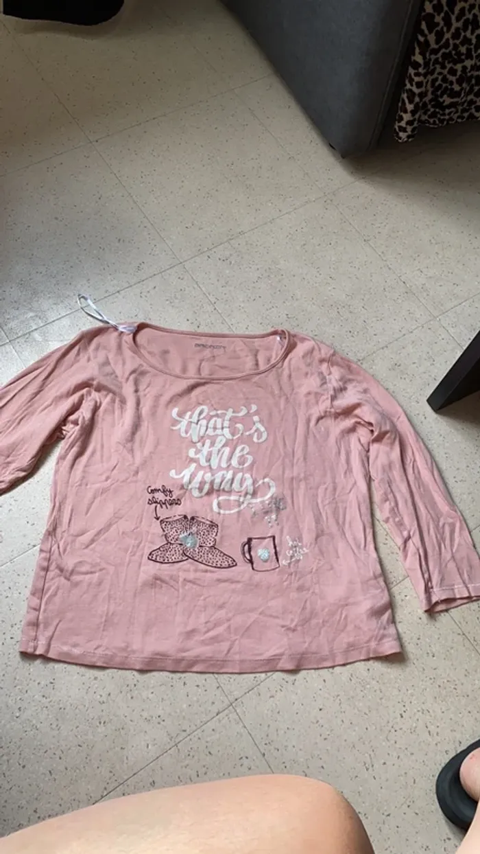 T-shirt rose
