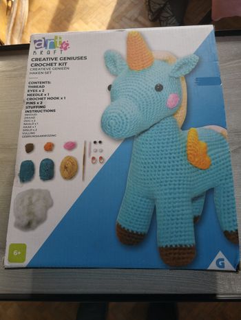 Kit crochet licorne