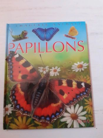 Livre l'imagerie animale les papillons