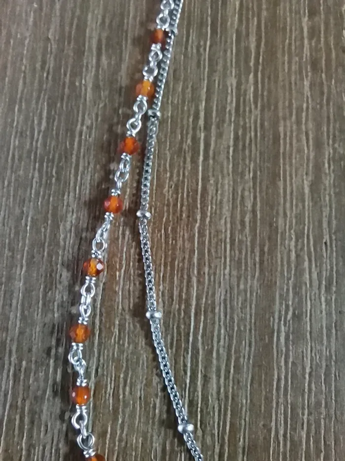 Collier neuf en argent - photo numéro 3