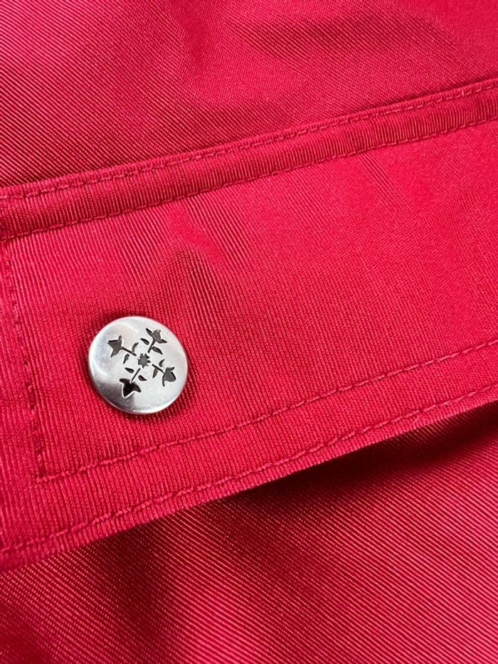 Manteau Ski Snowboard Oxbow Rouge et Écru – Taille M - photo numéro 11