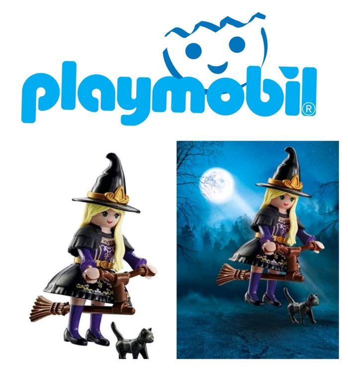 Playmobil la sorcière et son chat - photo numéro 2
