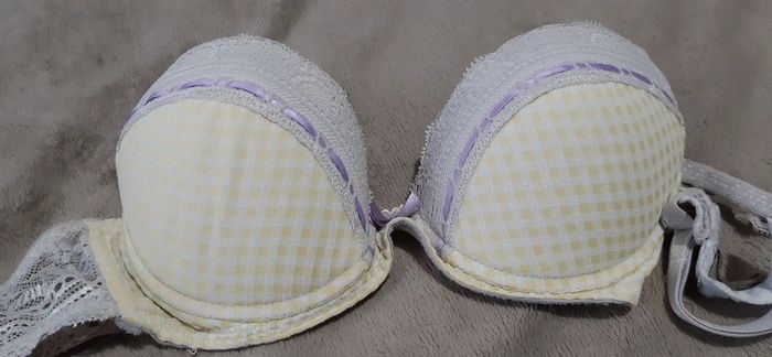 Soutien gorge jaune et lavande - photo numéro 2