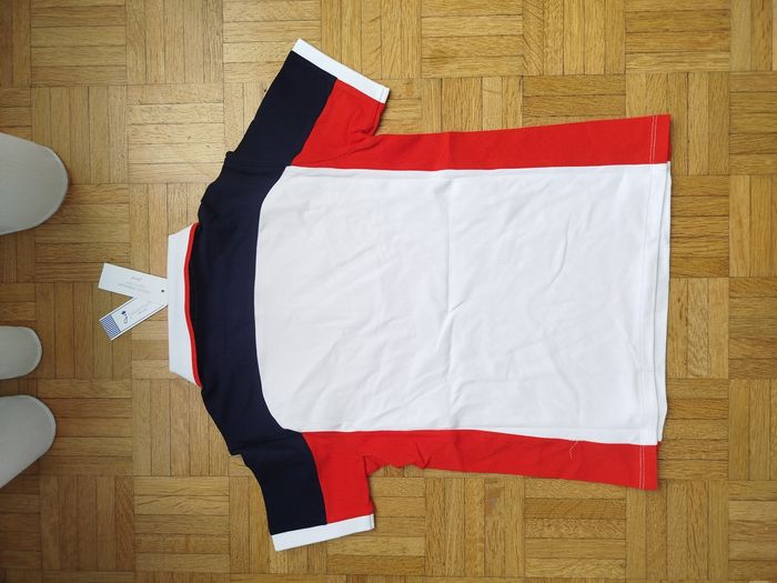 Polo Fidelite blanc rouge Bleu marin garçon 12 ans Jacadi - photo numéro 6