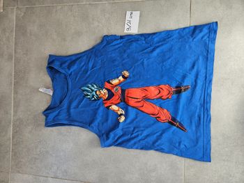 Débardeur bleu Dragon Ball garçon 9/11 ans
