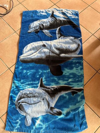 Serviette de plage Dauphins