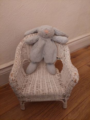 #P5 - Doudou lapin bleu Jellycat