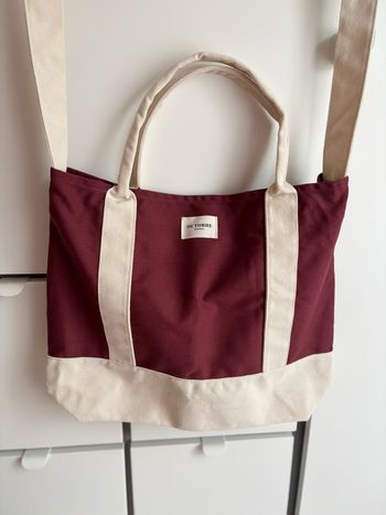 Sac bordeaux Octobre Éditions