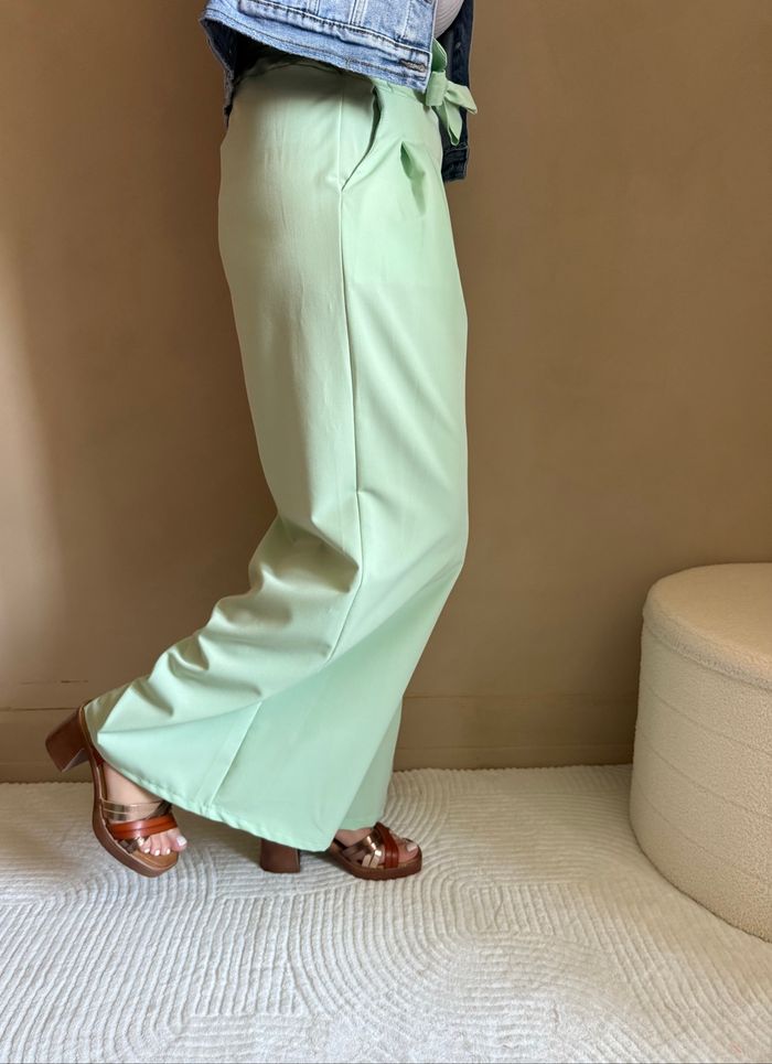 Pantalon fluide palazzo - photo numéro 4