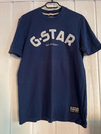 T-shirt MC bleu - G-Star Raw - M