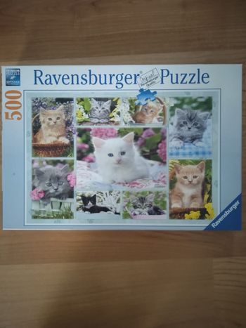 Puzzle chatons 500 pièces