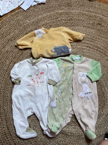 Lot pyjamas polaire