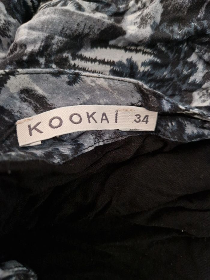 Robe Kookai taille 34 palmiers - photo numéro 4