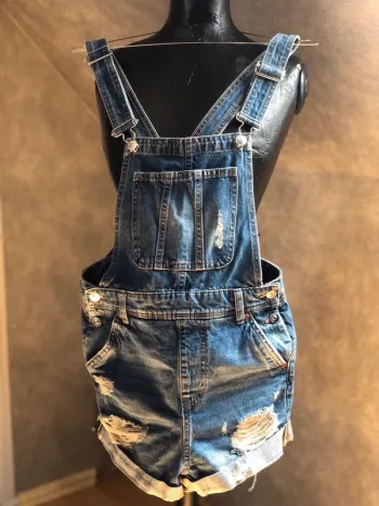 Salopette short
