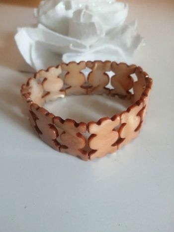 🌸Bracelet nacré large beige indémodable 🌸