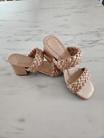 Sandalles roses nacre 36