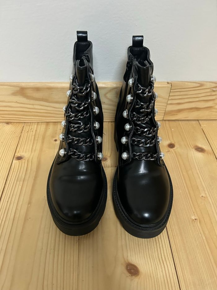 Bottines noires - pointure 40 - photo numéro 4