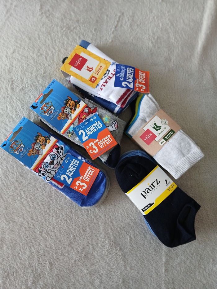 Lot chaussettes garçon
