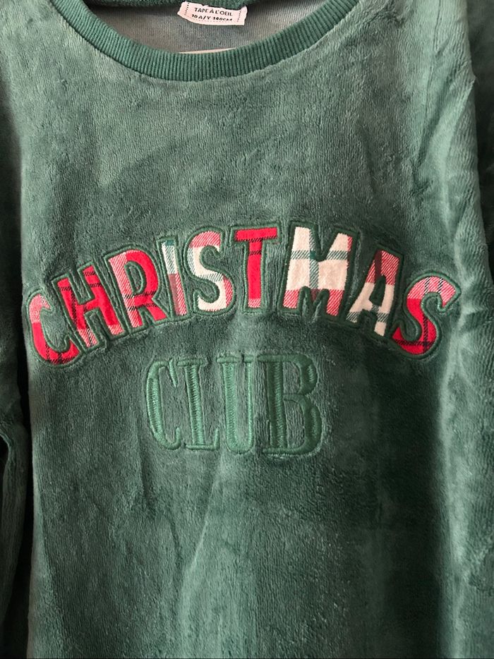 Pyjamas Noël Tape à l’œil 10ans - photo numéro 3