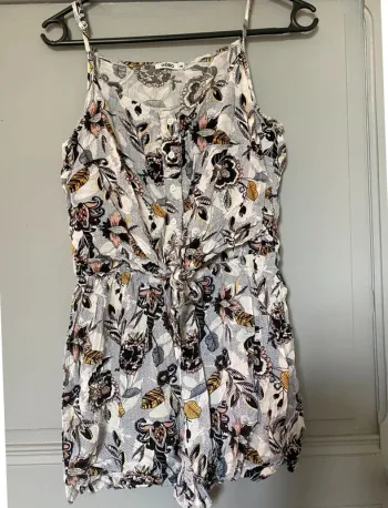 Combishort gémo à motifs fleuris : T 36