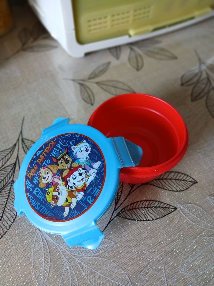 Boîte à goûter ronde Pat Patrouille - photo numéro 2