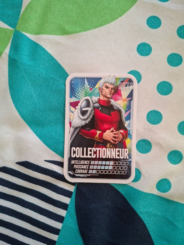 Carte Marvel pars en mission 087