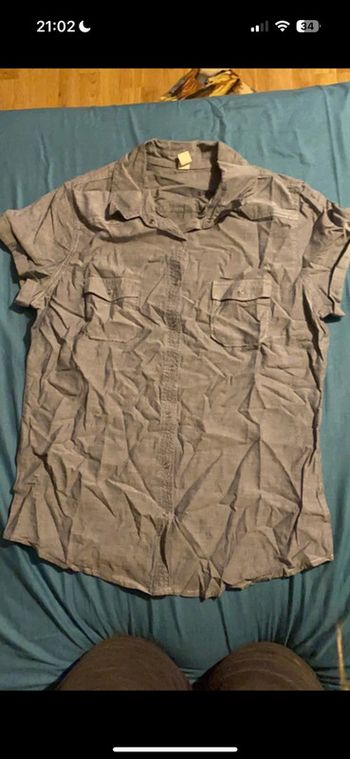 Chemise grise kiabi taille 36