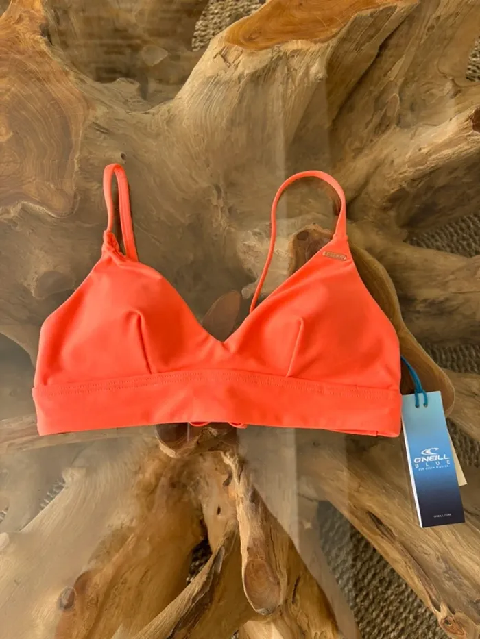 Haut de maillot de bain orange O'neill XS triangle