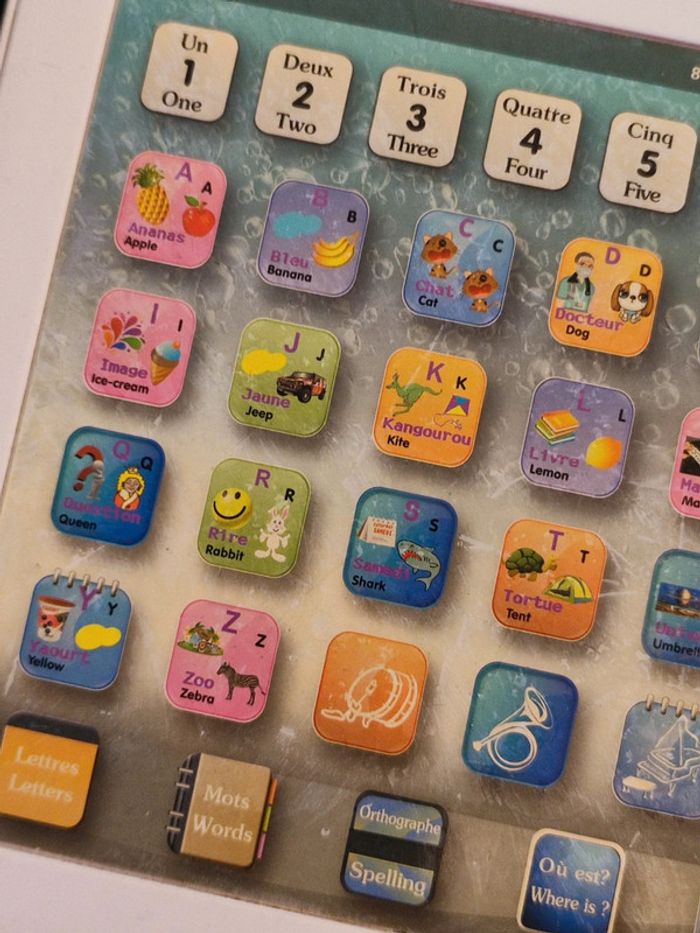 Tablette jouet enfant - photo numéro 4