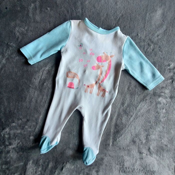 Lot 2 pyjamas bébérêve 1 mois - photo numéro 2