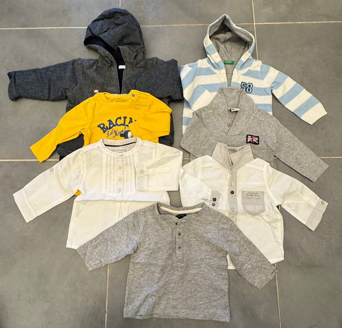 Lot vetements garcons 6 mois plusieurs marques - photo numéro 4