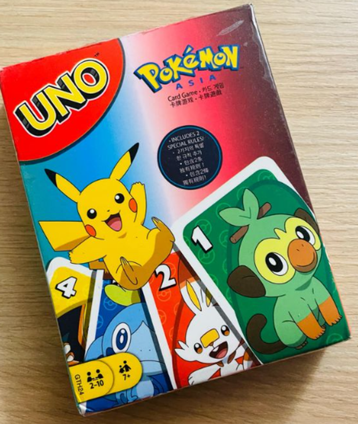 ✨ Vente Jeu UNO Pokémon (Jamais Utilisé) ✨