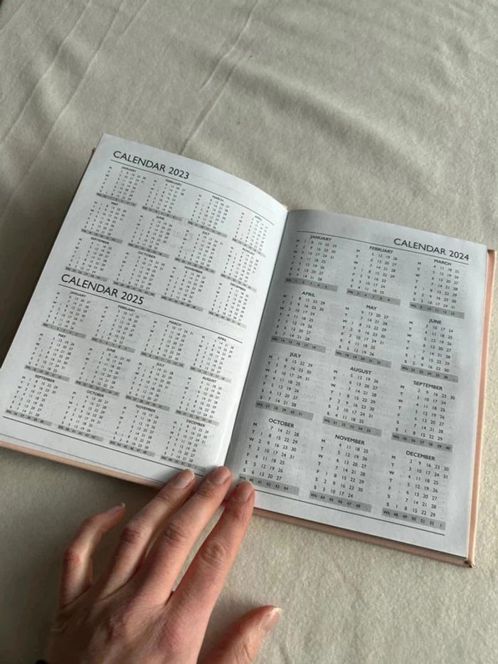 Agenda rose - photo numéro 2