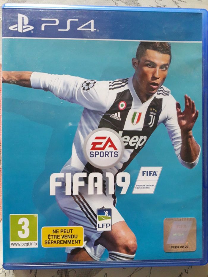 Jeux ps4 Fifa 19