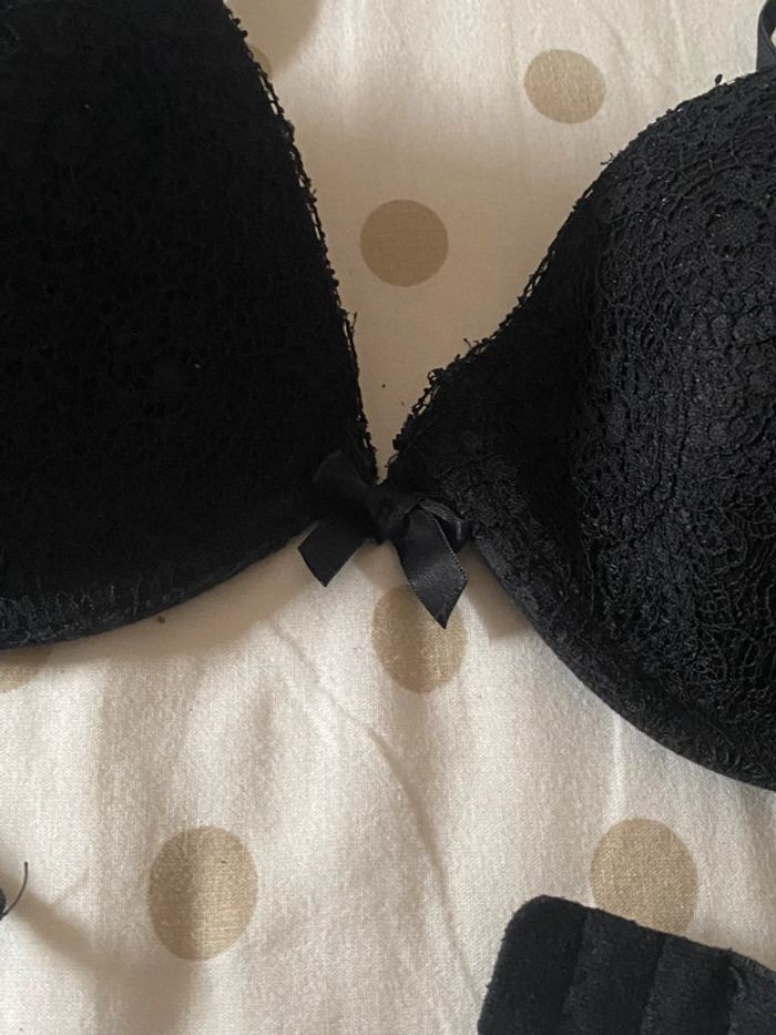 ensemble de soutien-gorge, taille 95 C et Shorty femme taille M - photo numéro 7