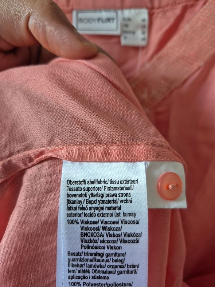 Blouse fluide saumon - photo numéro 6