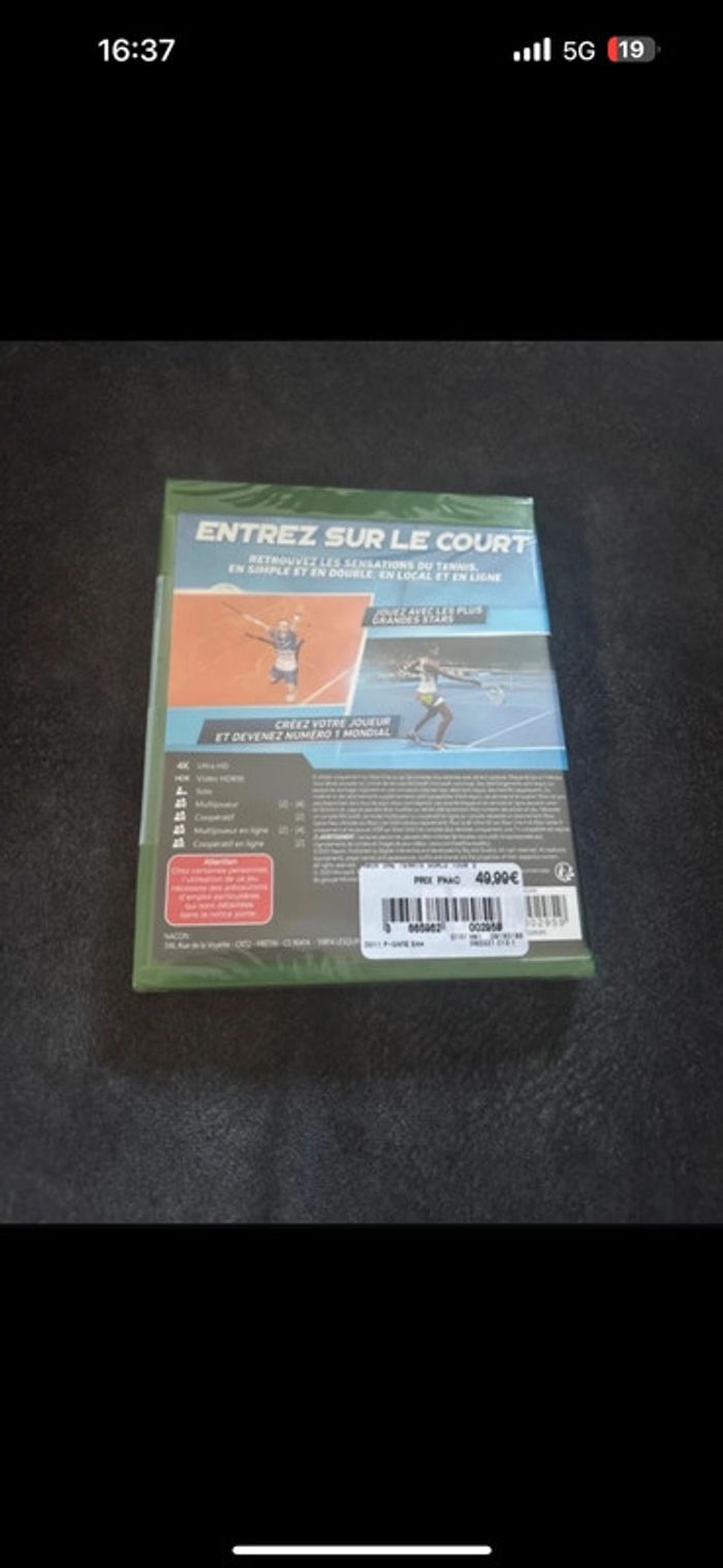 Tennis World Tour 2 – Xbox One – Neuf sous blister - photo numéro 3