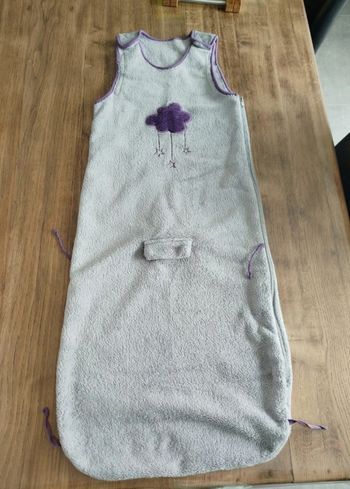 Turbulette polaire gris