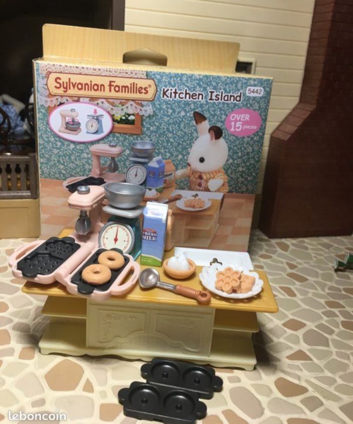 Sylvanian families kitchen island 5442 - photo numéro 2