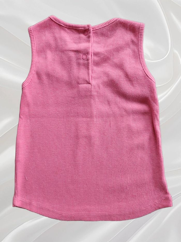 T-shirt sans manches fille 3 ans - photo numéro 2