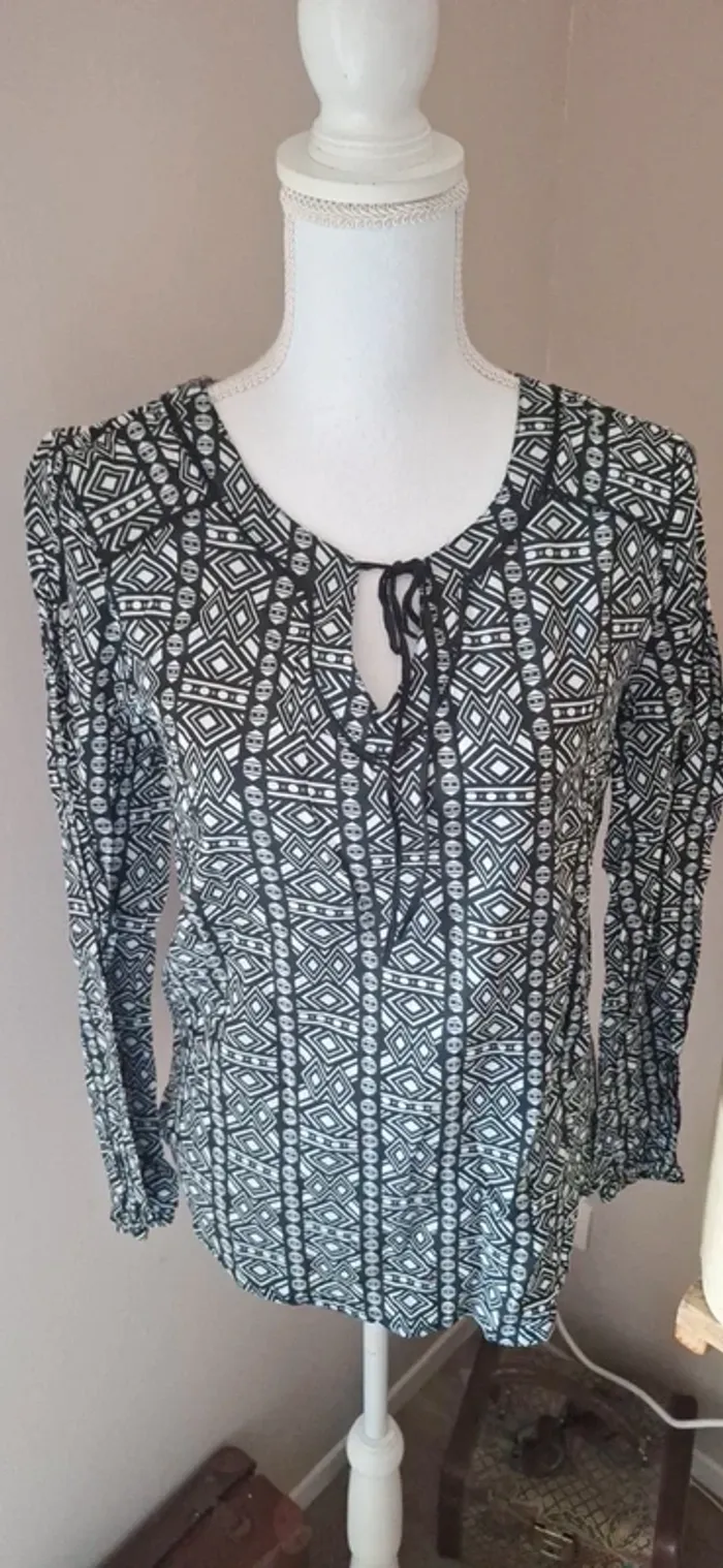 Blouse imprimé 34/36 #F34XS-074