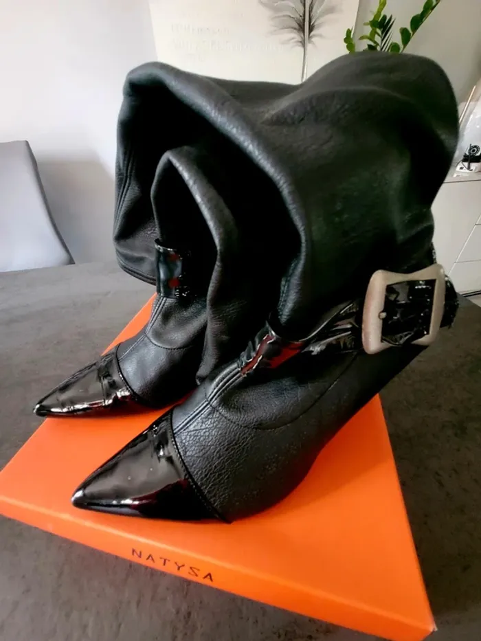 Bottes cuir Natysa 39 - photo numéro 3