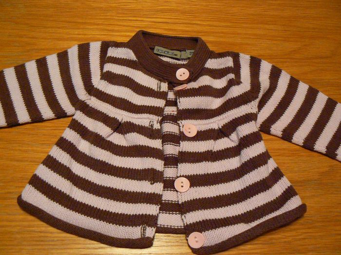 Gilet bébé fille tao