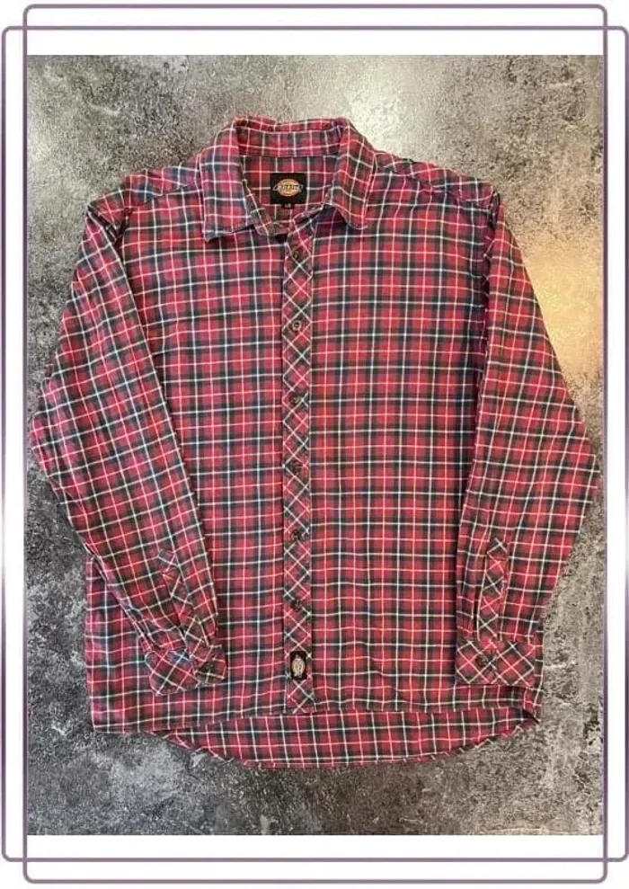 Chemise carreaux homme Dickies L Men shirt - Herrenhemd - Camicia uomo