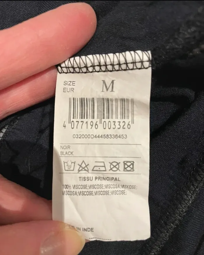 Débardeur noir dos nageur à sequins Jennyfer – Taille M - photo numéro 6
