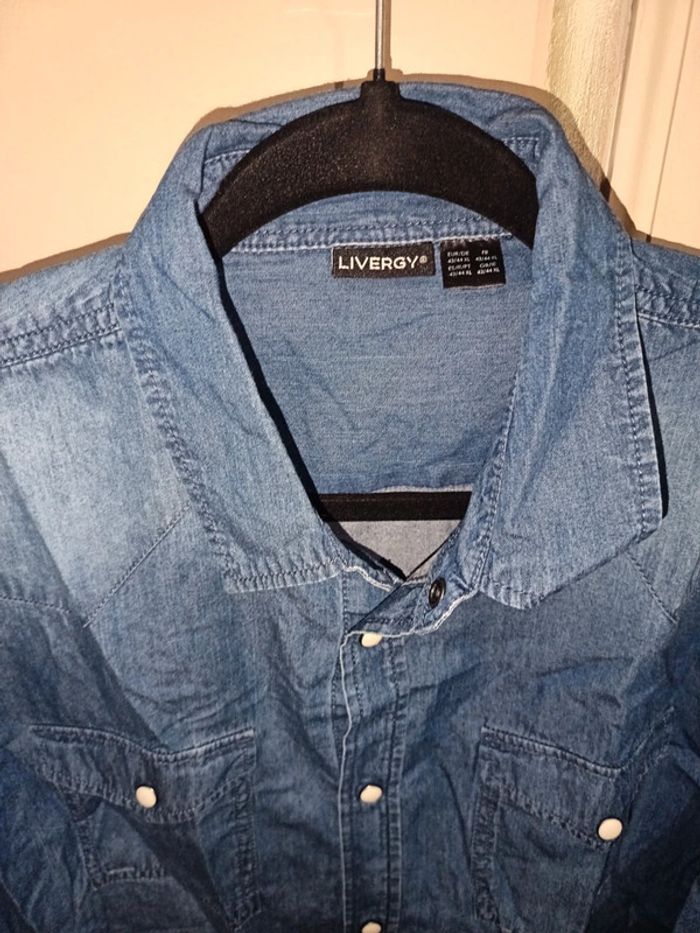 Chemise en jean - photo numéro 3