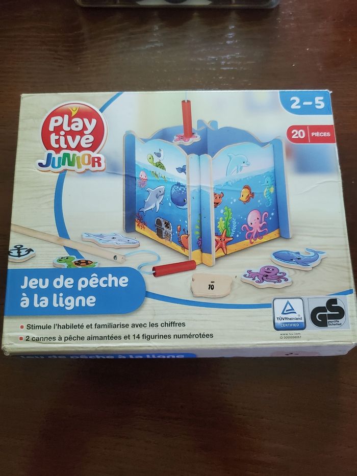 Jeux play tive junior pêche à la ligne