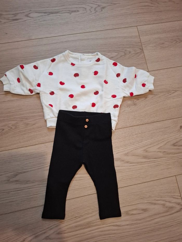 Ensemble fille 6 mois