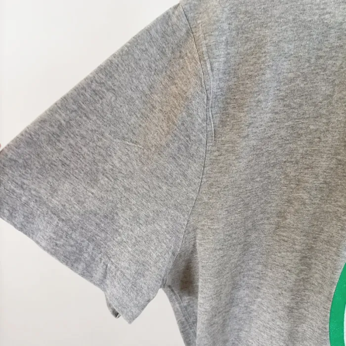 T-shirt gris Mythos Santorini bière grecque casual 100% coton L A1509 - photo numéro 4