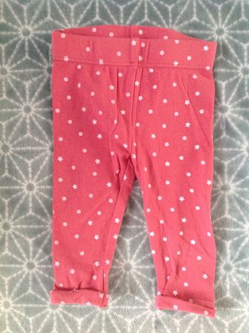 Leggings rose Tape à l'œil - 3 mois